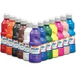 Prang Washable Paint Assorted 16 oz 12 per Set