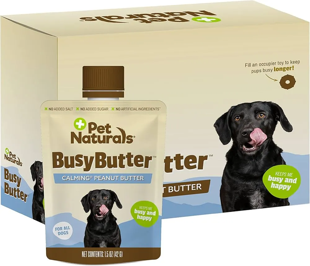 Pet Naturals BusyButter Calming Peanut Butter for Dogs