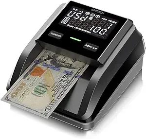 Aneken AL-139 Counterfeit Bill Detector with 2.8" Digital Screen