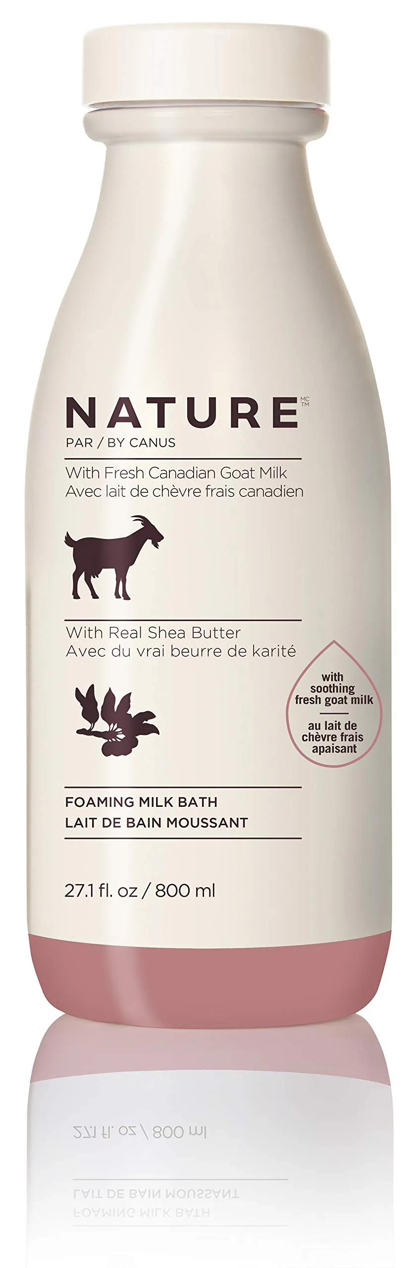 Nature by Canus Foaming Milk Bath Shea Butter 27.1 fl. oz.