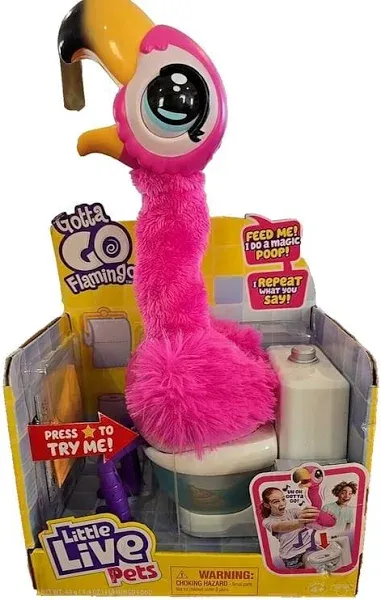 Little Live Pets Gotta Go Flamingo Interactive Plush Toy