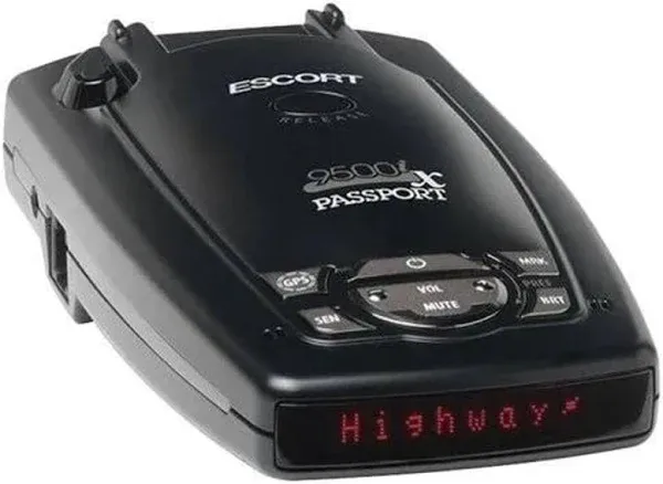 Escort Passport 9500ix Radar Detector Blue Display + OEM Escort Power Adapter