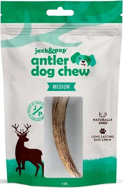 Jack&Pup Whole Elk Antlers for Dogs