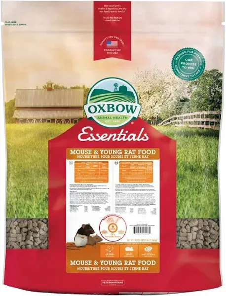 Oxbow Essentials Mouse & Young Rat Food