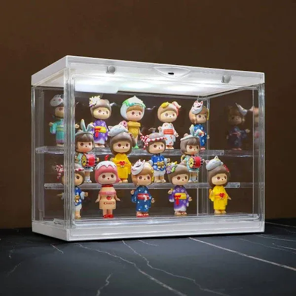 HIRVOK LED-Lit Acrylic Display Case