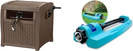 Suncast Smart Track Hideaway Hose Reel