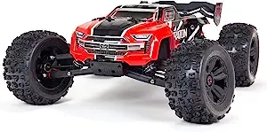 ARRMA RC Truck 1/8 KRATON 6S V5 4WD BLX Speed Monster Truck with Spektrum Firma RTR, Red, ARA8608V5T1