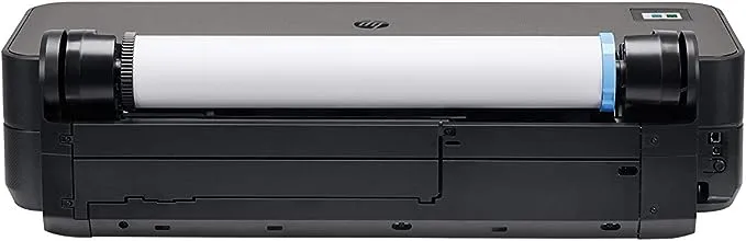 HP DesignJet T210 Large Format 24-inch Color Plotter Printer, Includes 2-Year Warranty Care Pack (8AG32H),Black