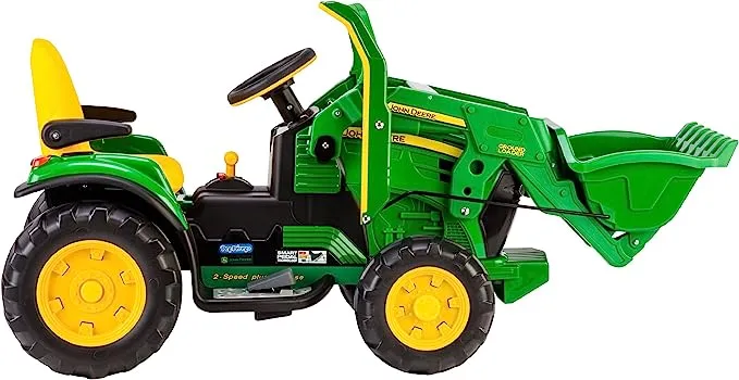 Peg Perego John Deere Ground Loader Ride On, Green