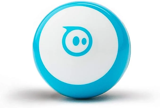 Sphero Mini (Blue) App-Enabled Programmable Robot Ball - STEM Educational Toy for Kids Ages 8 & Up - Drive, Game & Code with Play & Edu App, 1.57"