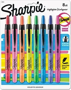 Sharpie Retractable Highlighters