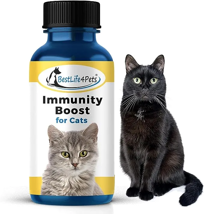 Cat Allergy Relief & Immune Support - Natural Relief for Seasonal Allergies, Itching, Sneezing, Congestion, Runny Nose, and Feline Respiratory Infections - 400 Small, Odorless, Tasteless Pills