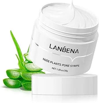 LANBENA Blackhead Remover - Peel Off Mask for Nose & Face, Blackhead Removal Kit with LANBENA - 1.05oz