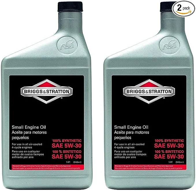 Briggs and Stratton 2 Pack of Genuine OEM Replacement Oil #100074-2PK