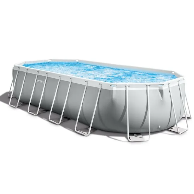 Intex 20ft x 10ft x 48in Prism Frame Oval Pool Set