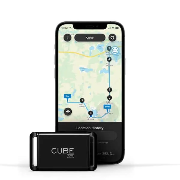 Cube GPS Asset Tracker Anti-Theft Tracking Device C7004