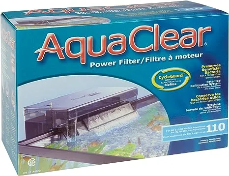 AquaClear 110 Power Filter, Fish Tank Filter for 60- to 110-Gallon Aquariums