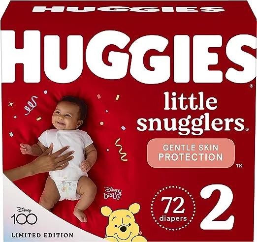 Huggies Little Snugglers Baby Diapers, Size 3, 68 Ct (Select for More Options)