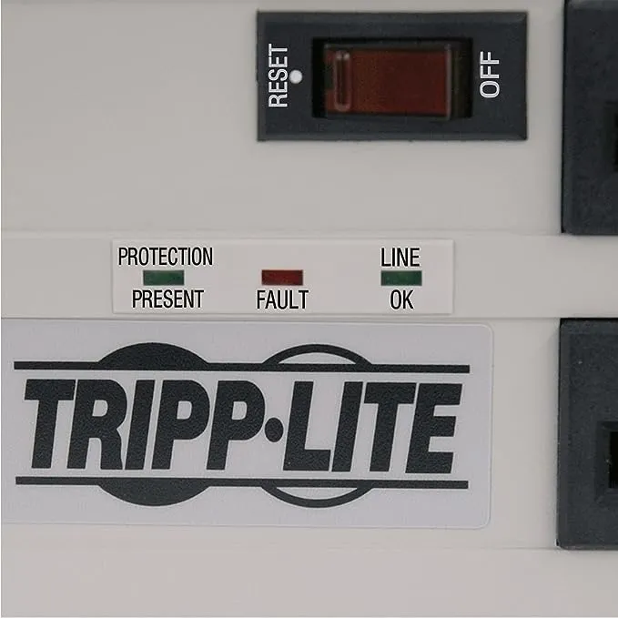 Tripp Lite Isobar Surge Protector Metal 6 Outlet 6' Cord ...