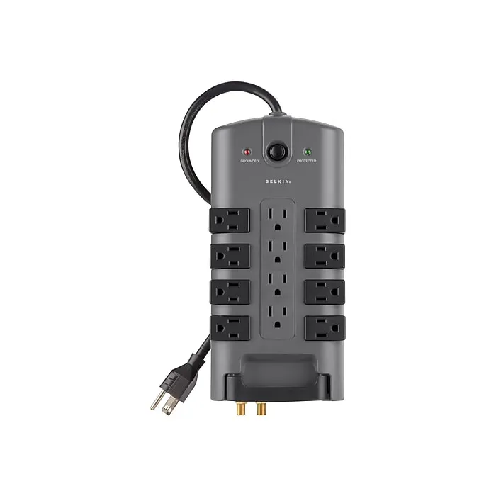 Belkin Pivot Plug Surge Protector 12 Outlets