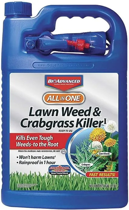 BioAdvanced All In One Lawn Weed & Crabgrass Killer