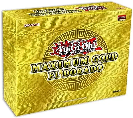 Yu-Gi-Oh! Trading Card Game: Maximum Gold El Dorado Display Box - 20 Booster Packs [Card Game  2 Players]