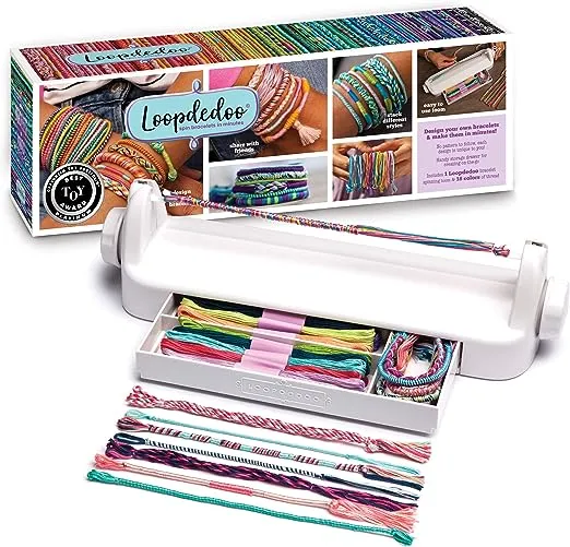 Loopdedoo Spinning Loom Kit Friendship Bracelet Maker