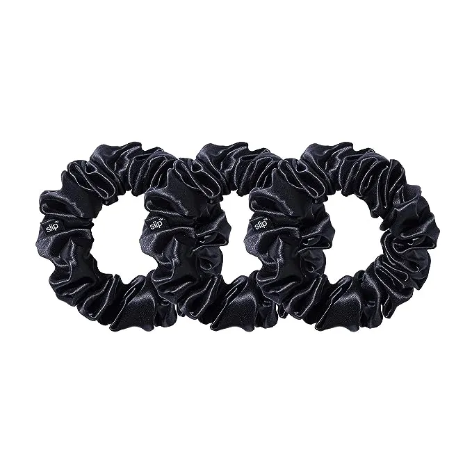 Pure Silk Skinny Scrunchies