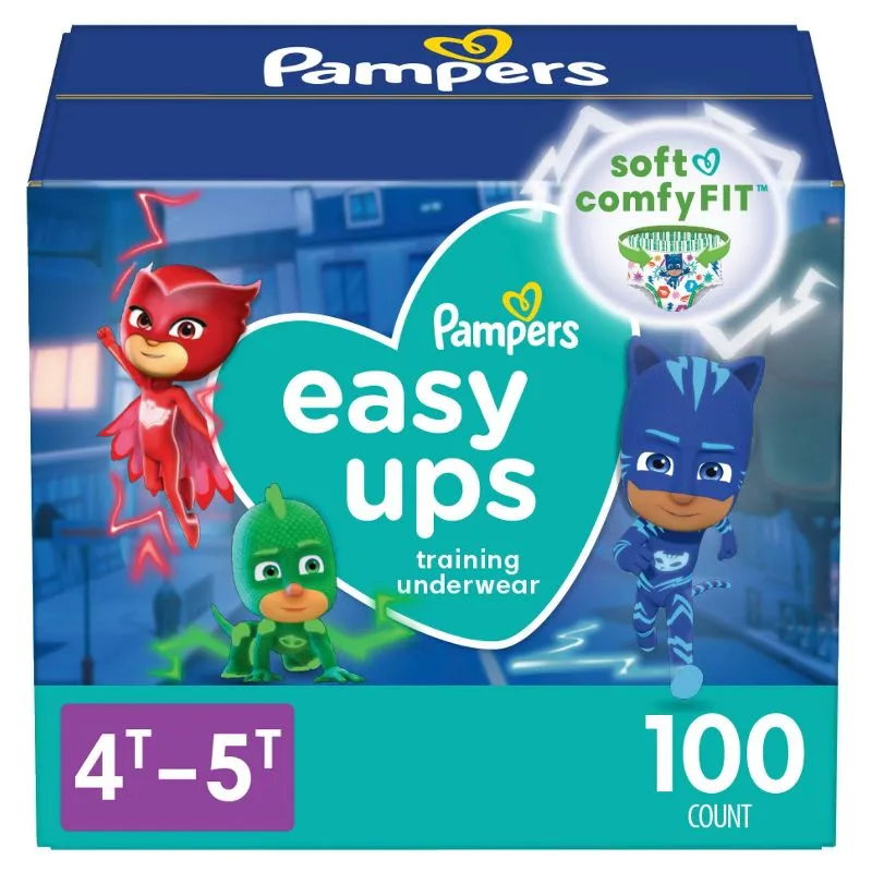 Pampers Easy Ups Boys' PJ Masks Training Underwear - (Select Size and Count)