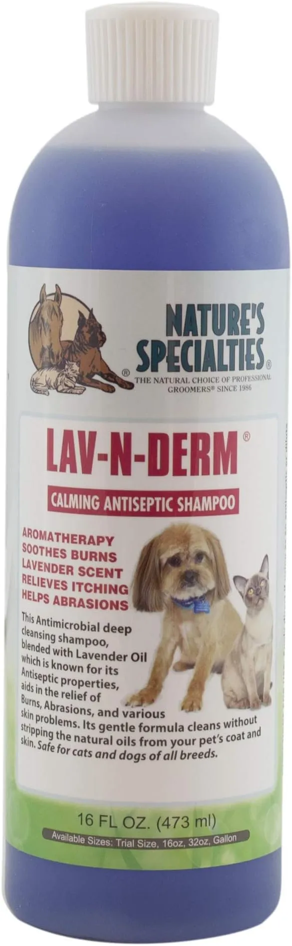 Nature's Specialties Lav-N-Derm Shampoo 16oz