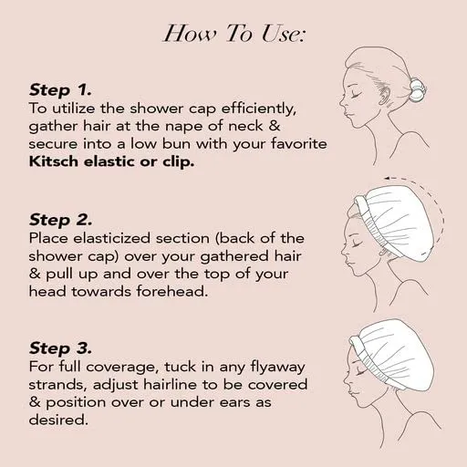 Kitsch Cleanse Ritual Elevated Shower Cap