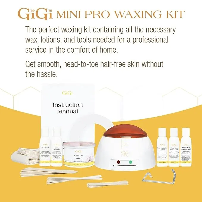 GiGi Mini Pro Hair Removal Waxing Kit