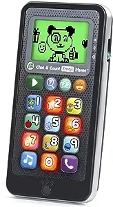 LeapFrog Chat and Count Emoji Phone, Black SmallLeapFrog Chat and Count Emoji Phone, Black Small