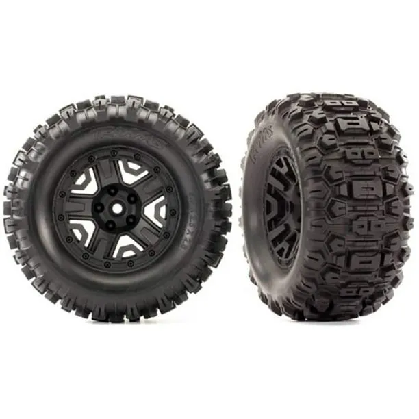 Traxxas 6792 - Sledgehammer Tires, 2.8" Wheels, Black