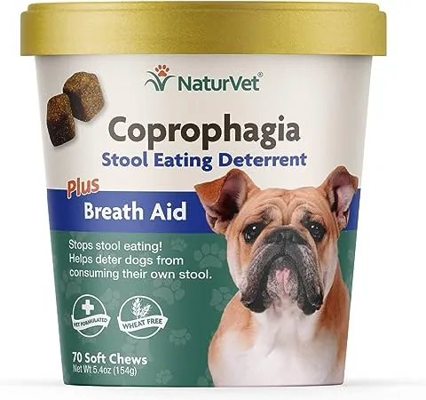 NaturVet Coprophagia Deterrent Soft Chew, 90 Chews