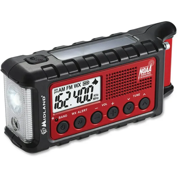 Midland ER310 E-Ready Emergency Crank Weather Radio