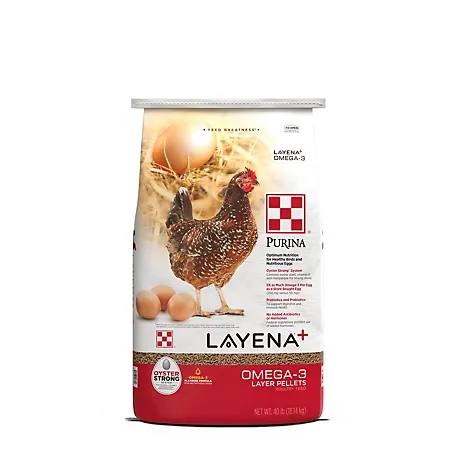 Purina Layena Plus Omega-3 Hen Feed