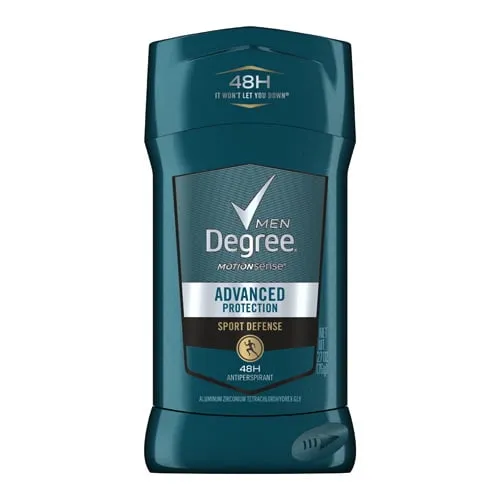 Degree Advanced Antiperspirant Deodorant Cool Rush Antiperspirant For Men with MotionSense Technology 72-Hour Sweat & Odor Protection 0.5 oz