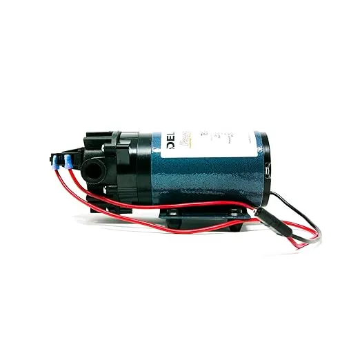 Delavan 7812-201-SBI I Series 12 Volt Electric 60 PSI 2.1 GPM Bypass, On Demand, and Bypass-Demand Diaphragm Pump