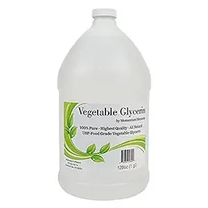 Vegetable Glycerin 100% Pure USP - 1 Gallon (128 oz) Food Grade All Natural Premium Quality and Made in The USA!