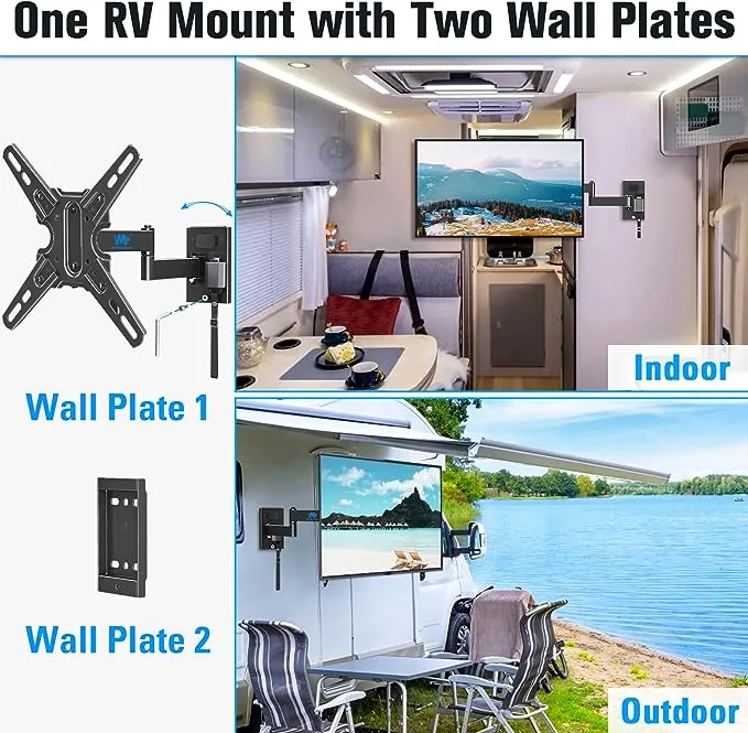 Mounting Dream UL Listed Lockable RV TV Mount