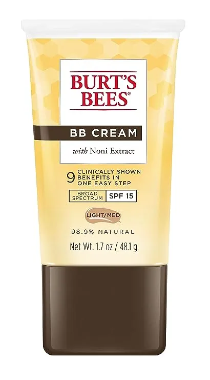 Burt's Bees BB Cream with SPF 15, Light / Medium, 1.7 Oz (Package May Vary)