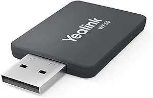 Yealink WF50 Dual-Band Wi-Fi USB Dongle, Black, YEA-WF50