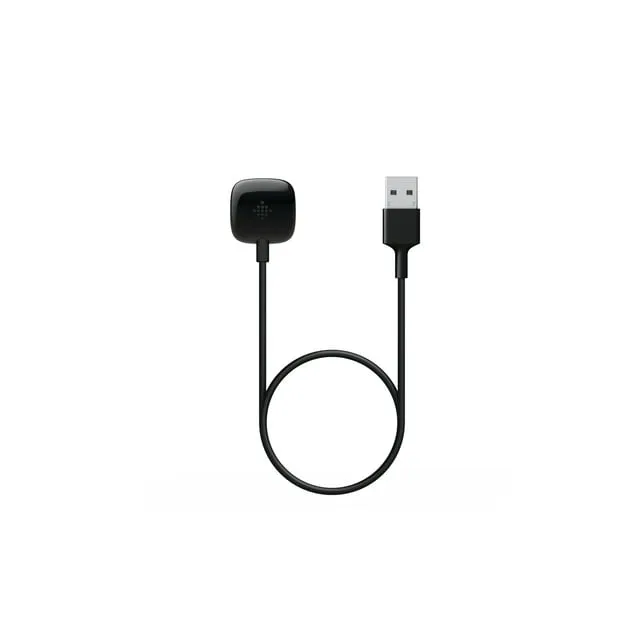 Fitbit - Sense & Versa 3 Charging Cable - Black