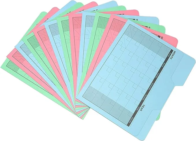 Find It File Folders Pack of 12