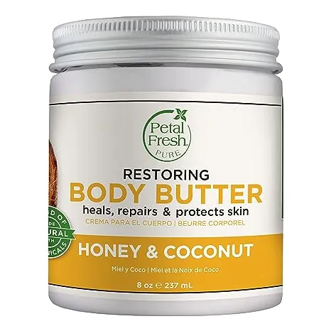 Petal Fresh Body Butter, Restoring, Honey & Coconut - 8 oz