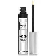 Obagi Nu-Cil™ Eyelash Enhancing Serum - Ultimate Eyelash Growth Serum with Hyaluronic Acid - Quick Absorbing, Non-Greasy & Natural Serum for all Skin Types – Ophthalmologist Tested Eyelash Serum - 3ml