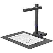 CZUR Shine Ultra Smart Portable Document Scanner, USB Book Scanner with OCR Auto-Flatten & Deskew, Document Camera for Desktop/Laptop, Capture Size A3, Compatible with Windows & Mac OS