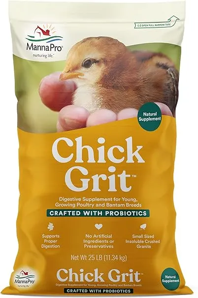 Manna Pro Chick Grit with Probiotics - 5 lbs