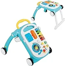 Baby Einstein Musical Mix ‘n Roll 4-in-1 Push Walker Activity Center Toddler Table Floor Toy